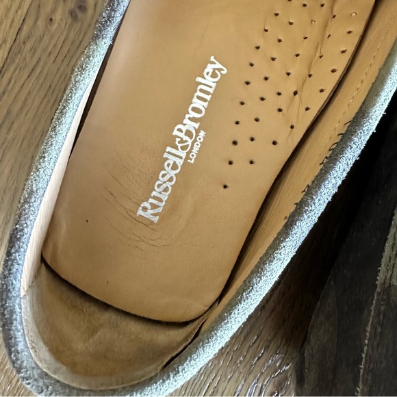 Russell & Bromley men’s camo print suede slip ons, loafers, driver - Picture 2 of 14